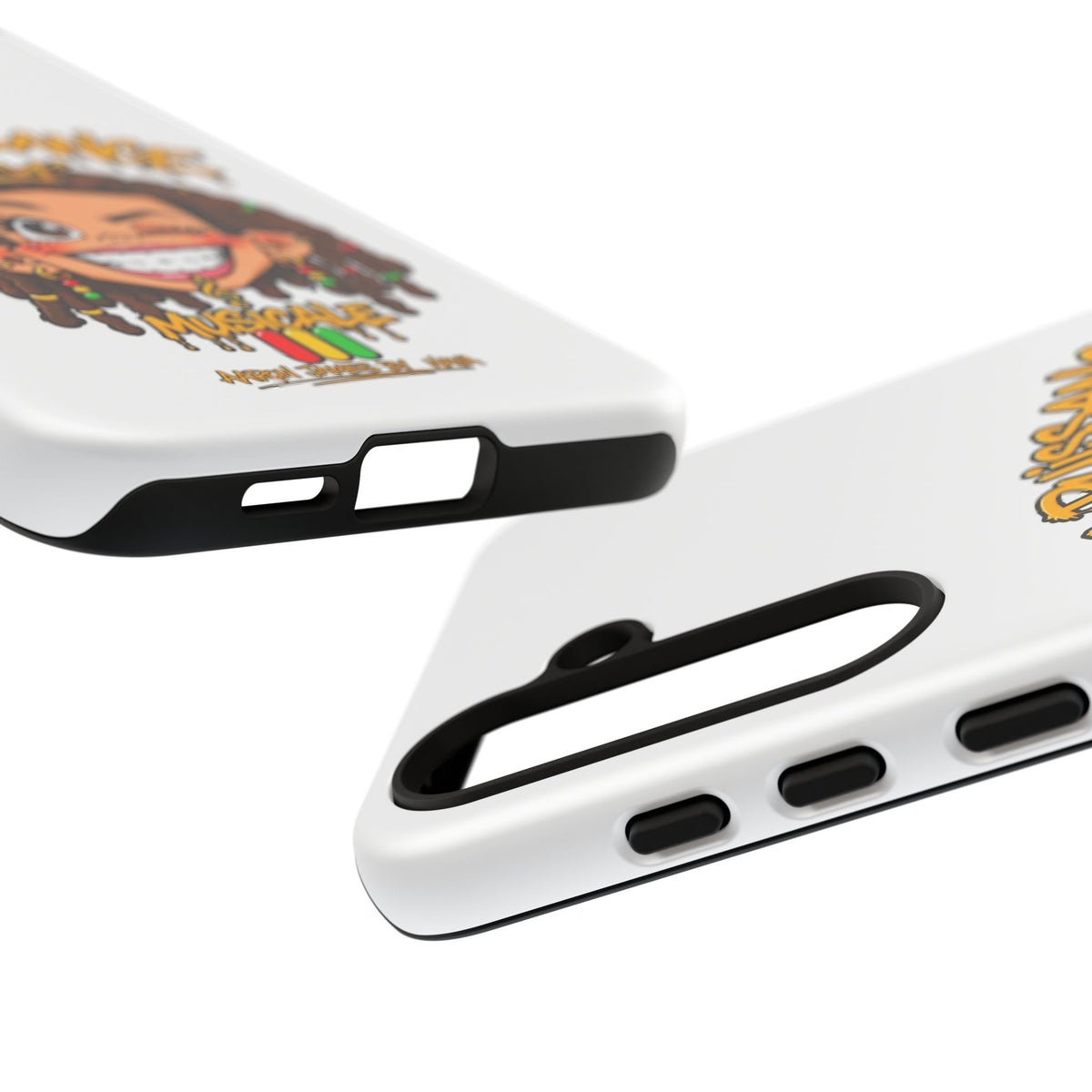 Coque Samsung Rasta Queen – Blanc | La Puissance Musicale