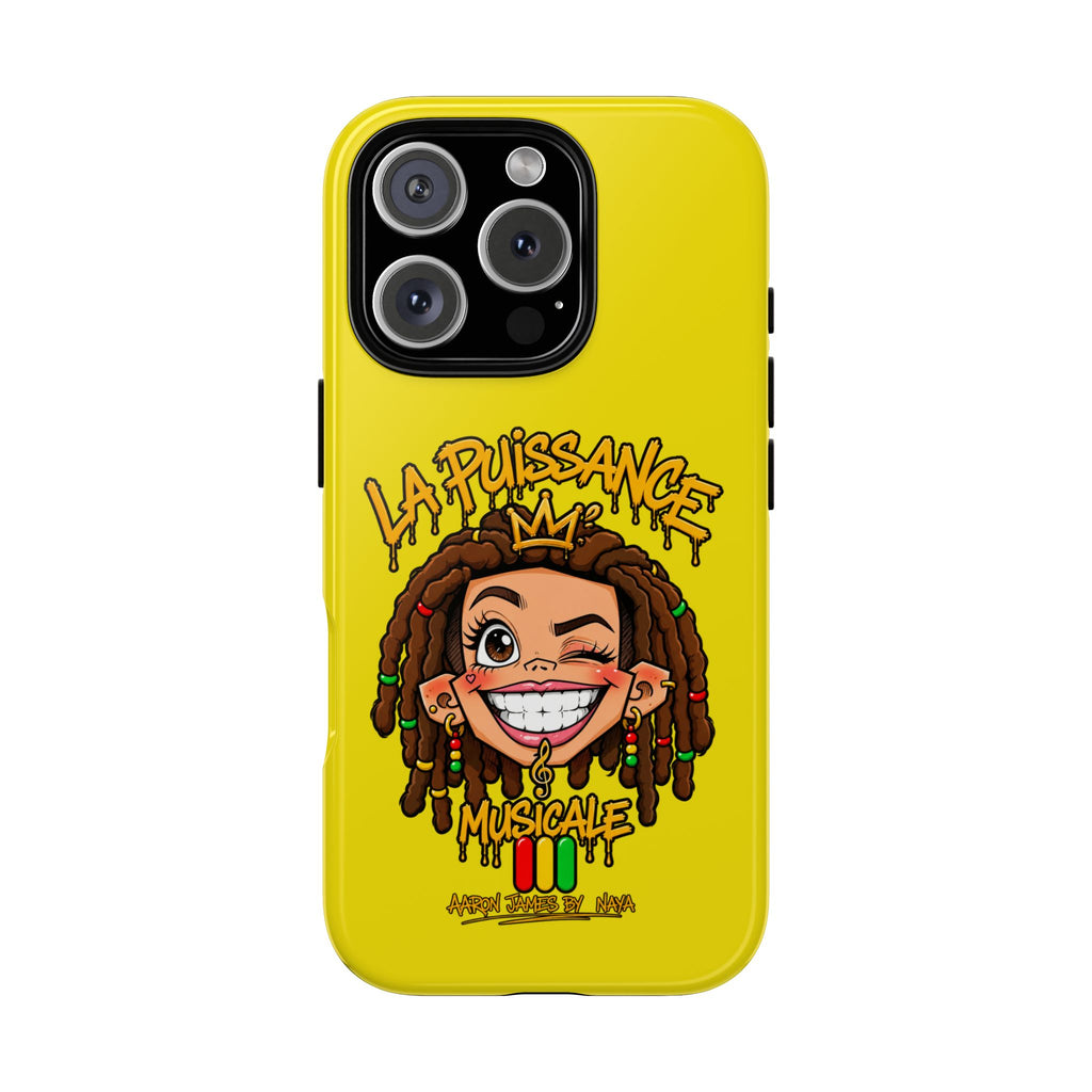 Coque Rasta Queen – Jaune | La Puissance Musicale