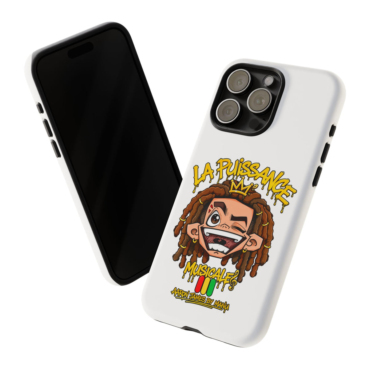 Coque Rasta King – Blanc | La Puissance Musicale