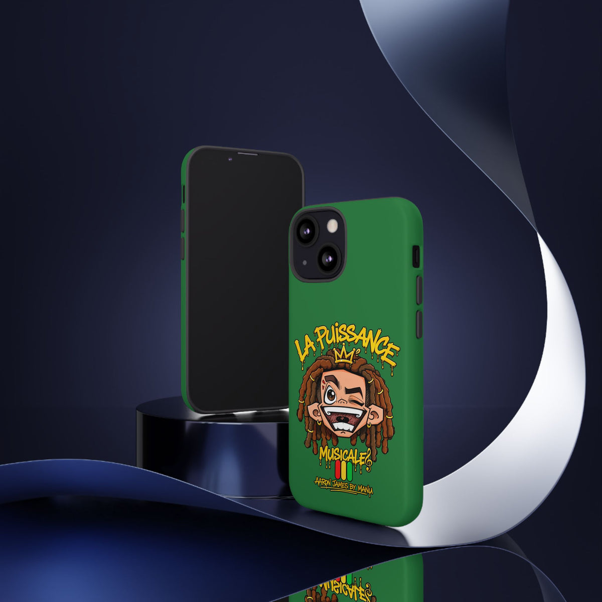 Coque Rasta King – Vert | La Puissance Musicale