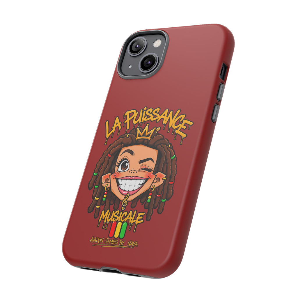Coque Rasta Queen – Rouge | La Puissance Musicale
