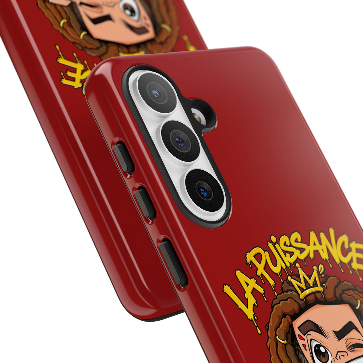 Coque Samsung Rasta King – Rouge | La Puissance Musicale