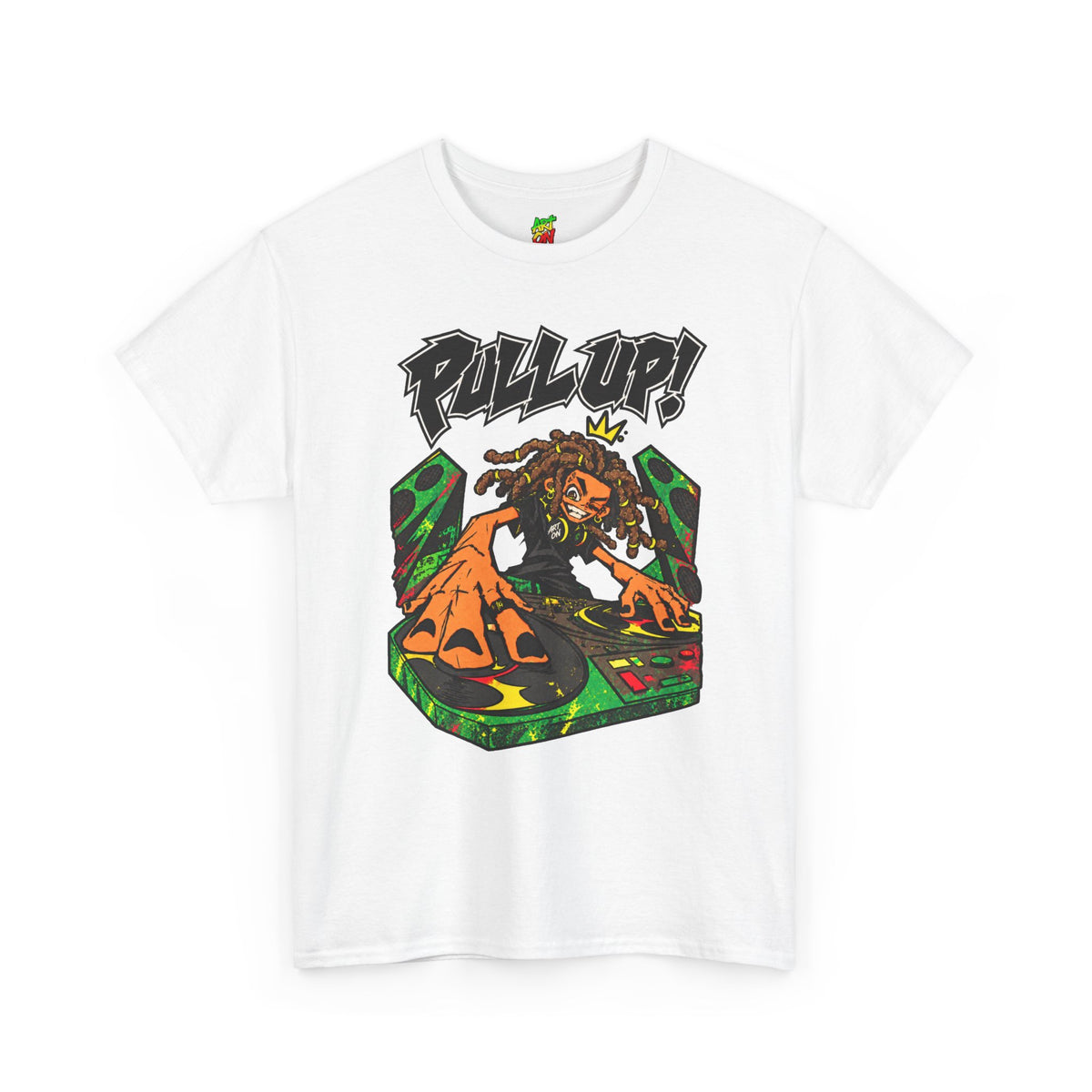 T-shirt DJ Rasta King 'Pull Up!'