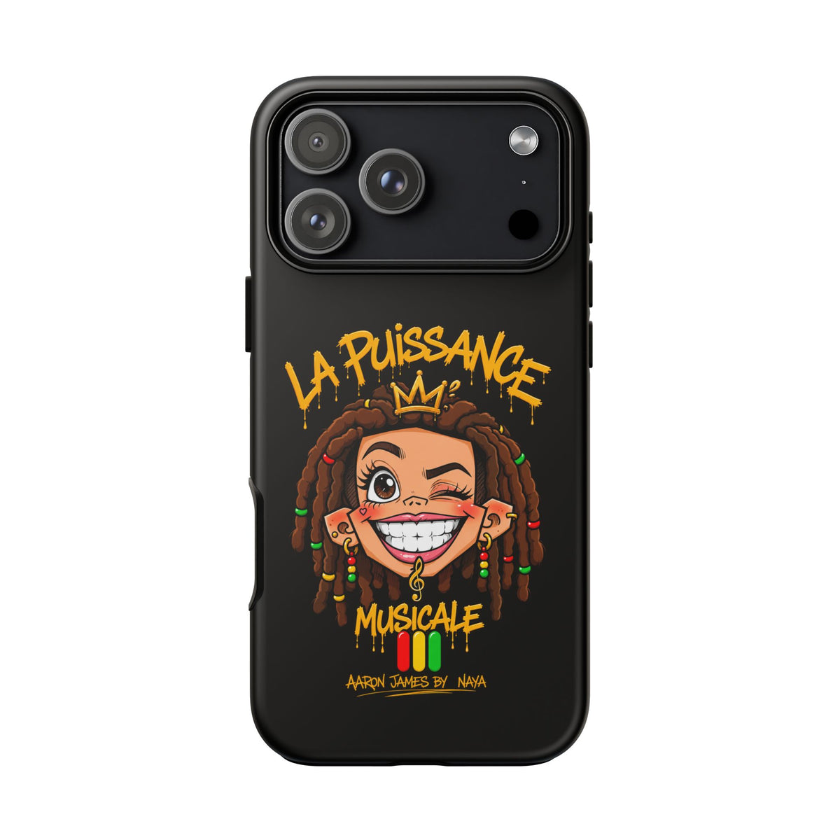 Coque Rasta Queen – Noir | La Puissance Musicale