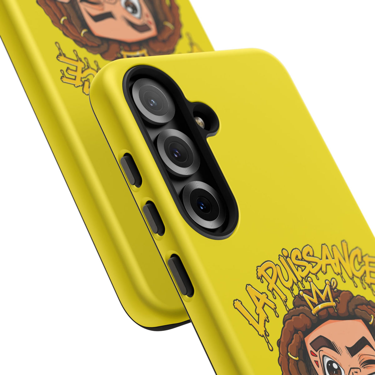 Coque Samsung Rasta King – Jaune | La Puissance Musicale