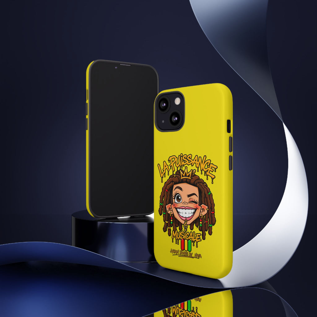 Coque Rasta Queen – Jaune | La Puissance Musicale