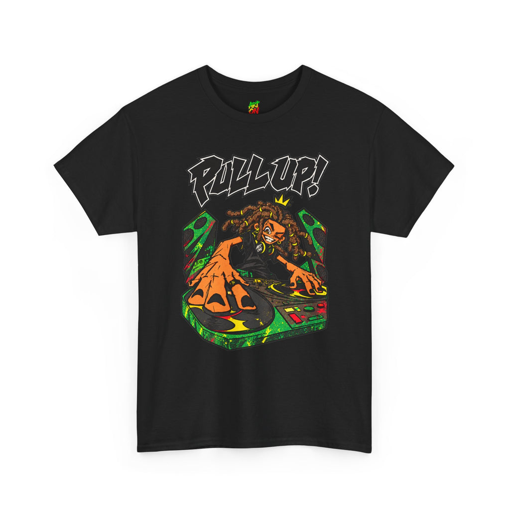 T-shirt DJ Rasta King 'Pull Up!'