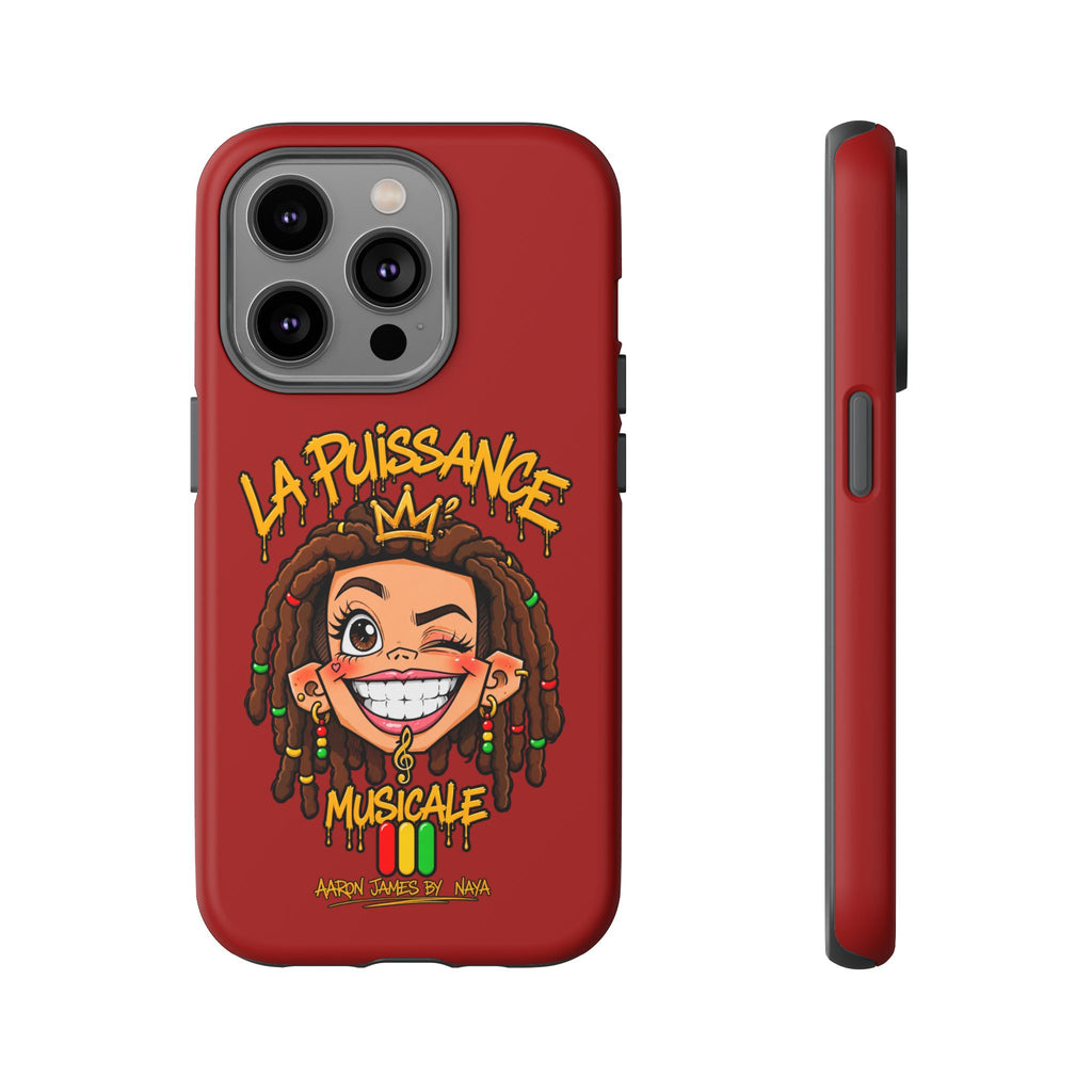 Coque Rasta Queen – Rouge | La Puissance Musicale