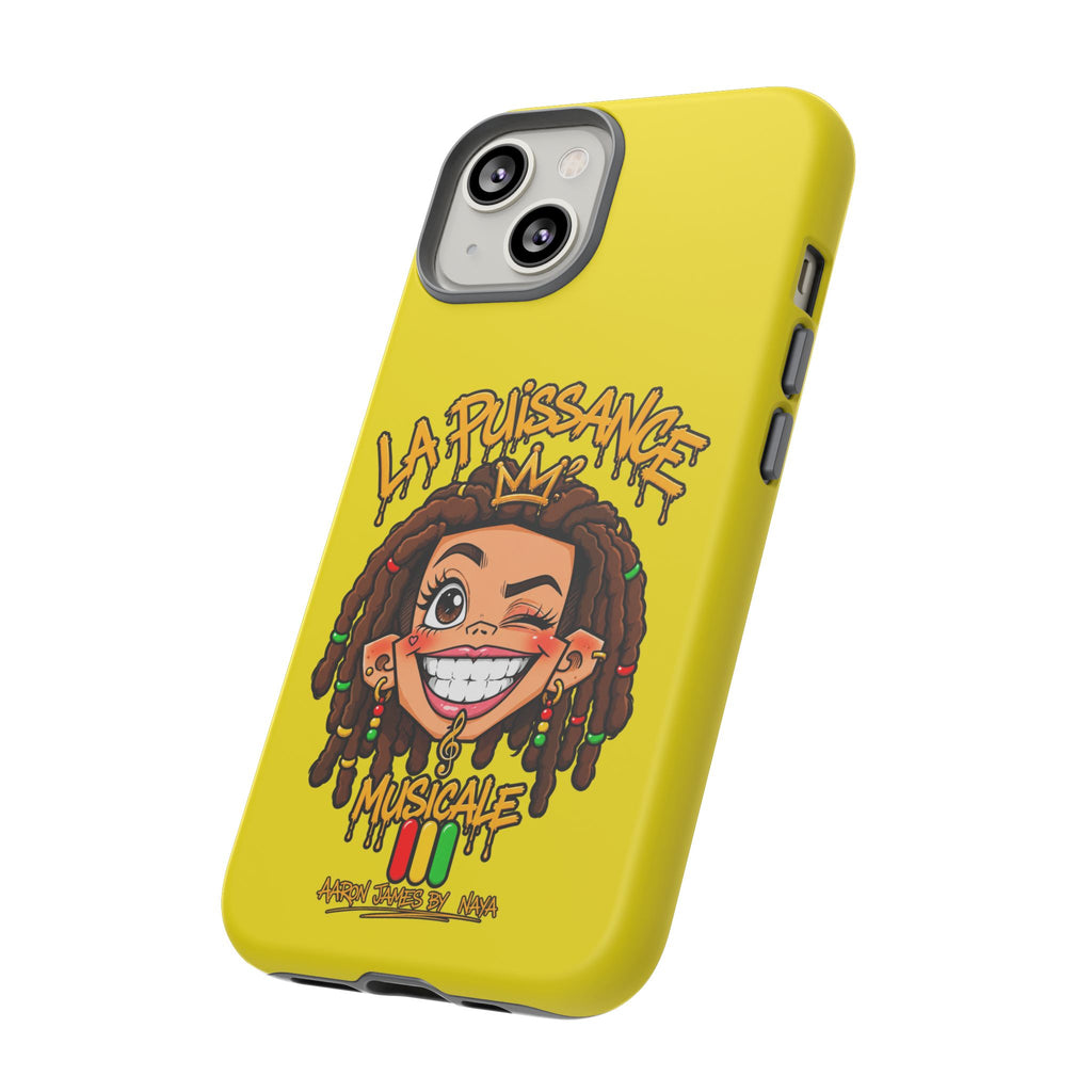Coque Rasta Queen – Jaune | La Puissance Musicale