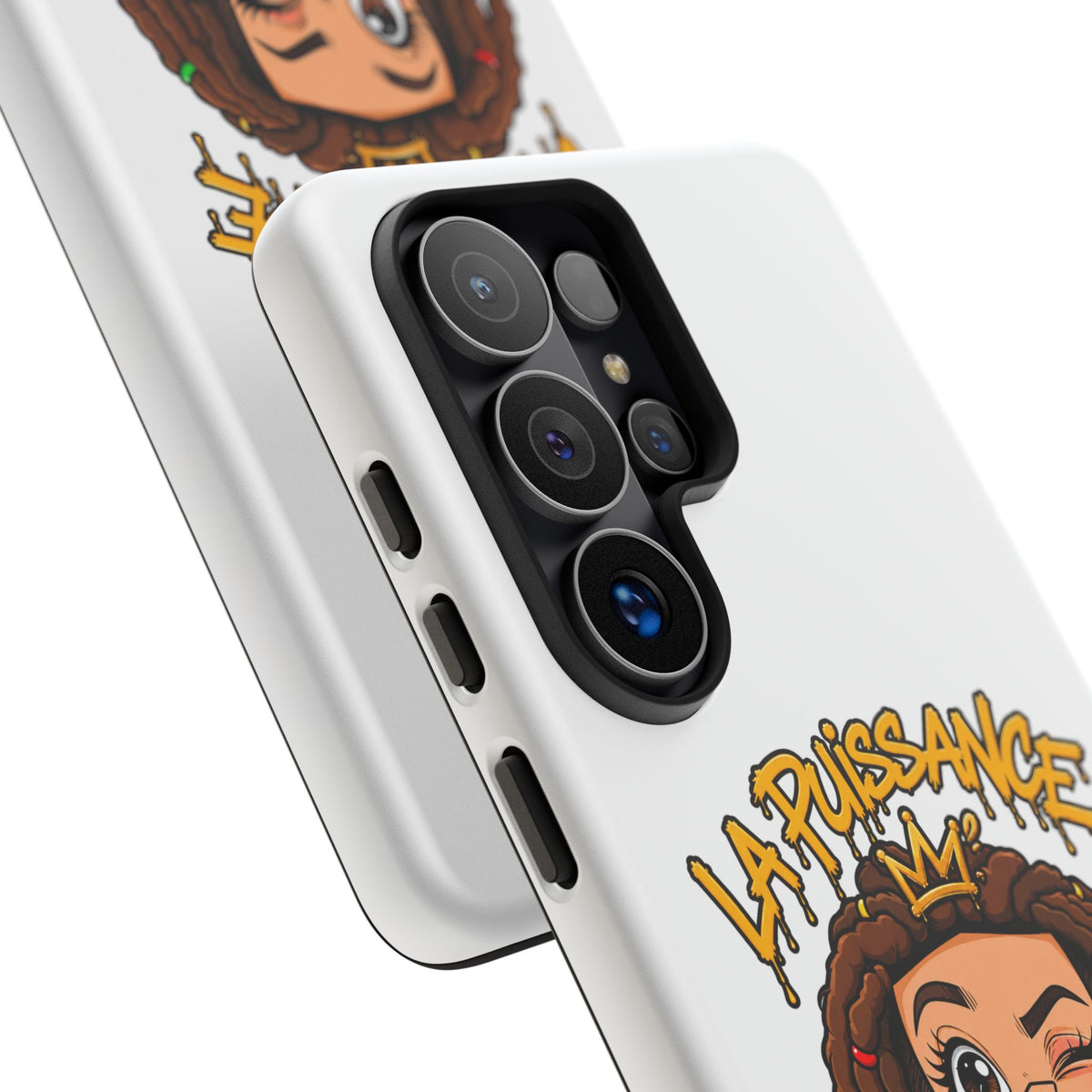 Coque Samsung Rasta Queen – Blanc | La Puissance Musicale