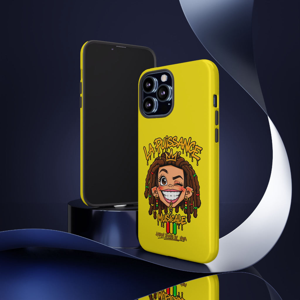 Coque Rasta Queen – Jaune | La Puissance Musicale