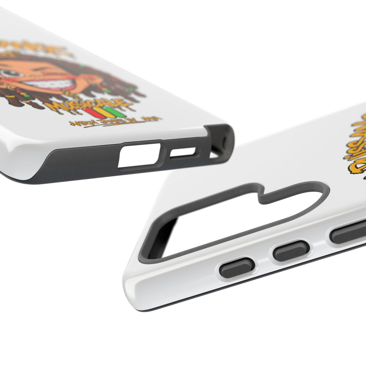Coque Samsung Rasta Queen – Blanc | La Puissance Musicale