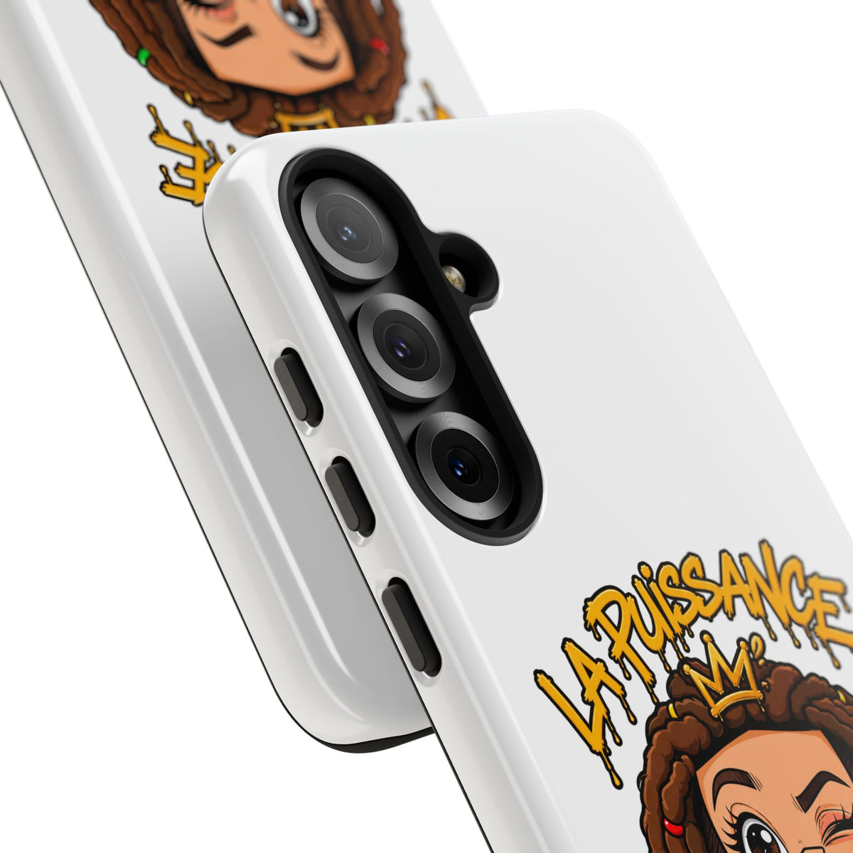 Coque Samsung Rasta Queen – Blanc | La Puissance Musicale