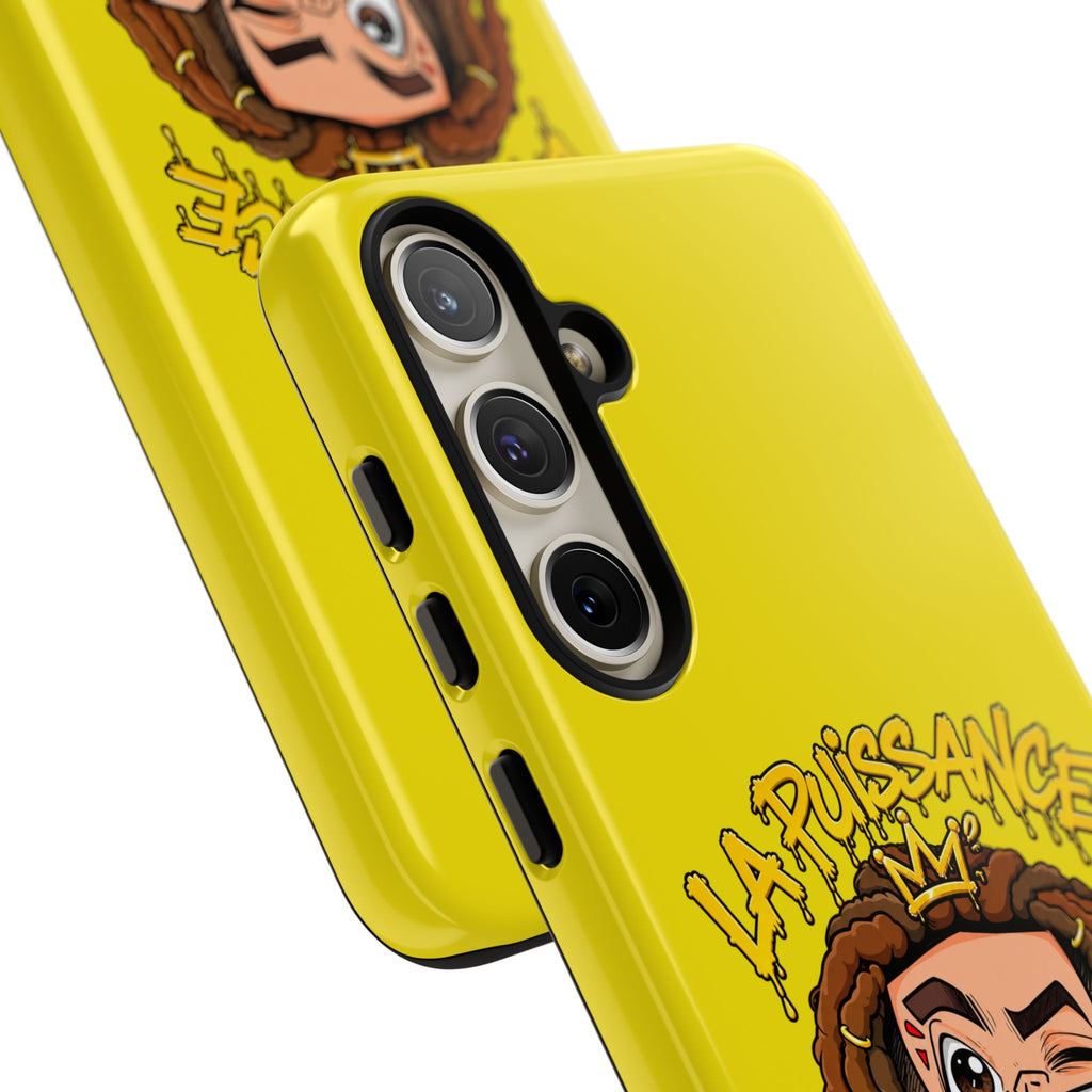 Coque Samsung Rasta King – Jaune | La Puissance Musicale