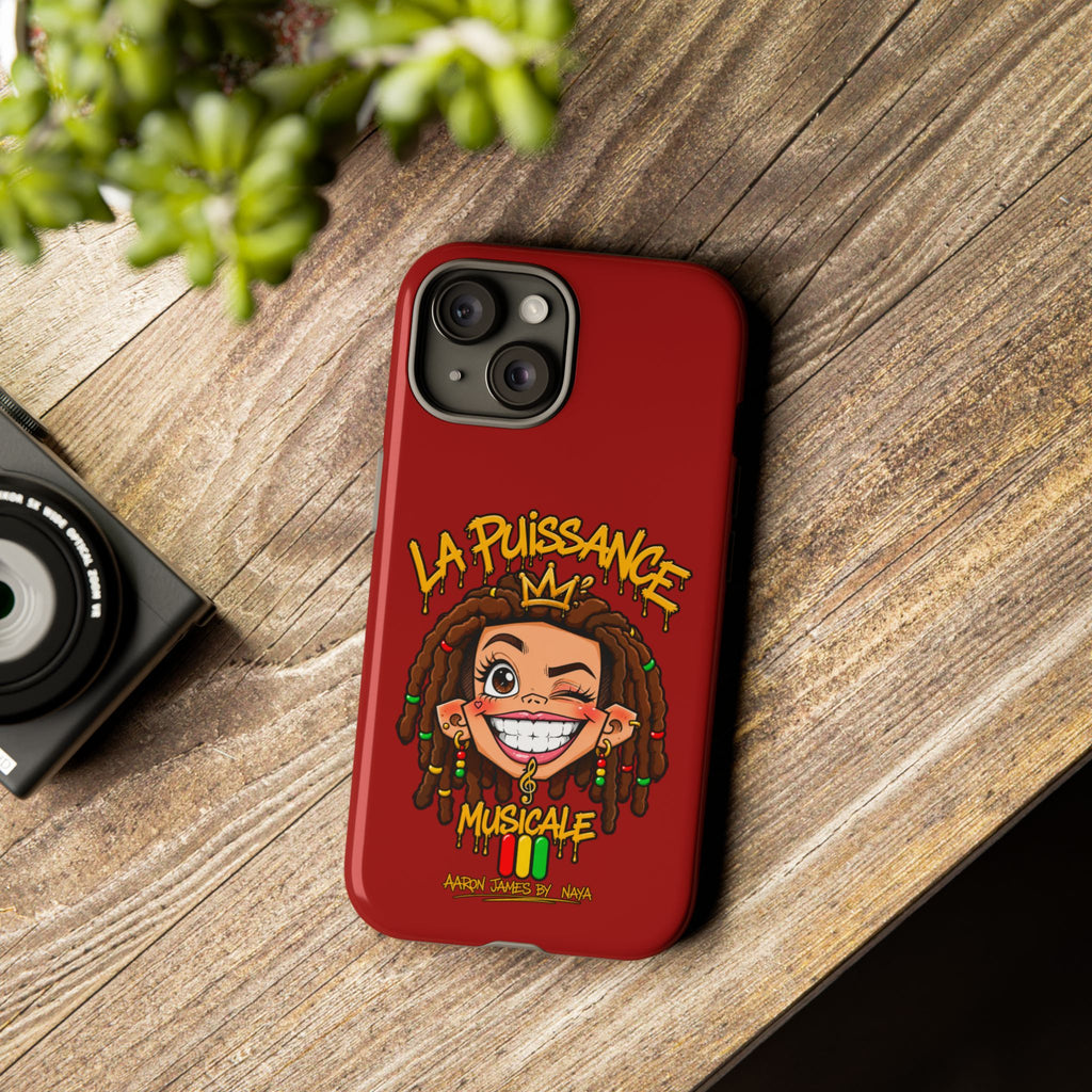 Coque Rasta Queen – Rouge | La Puissance Musicale