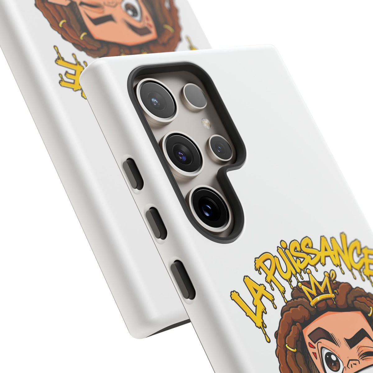 Coque Samsung Rasta King – Blanc | La Puissance Musicale