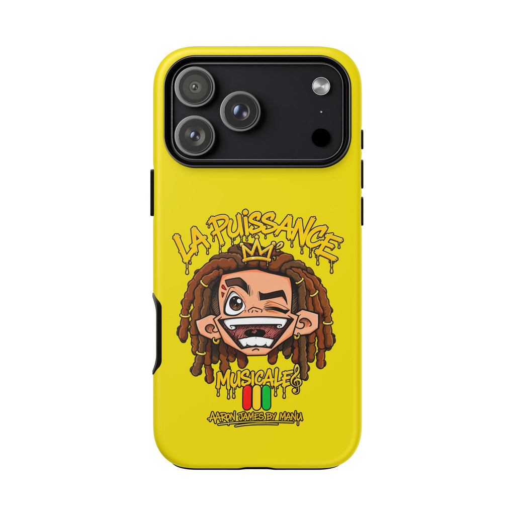 Coque Rasta King – Jaune | La Puissance Musicale