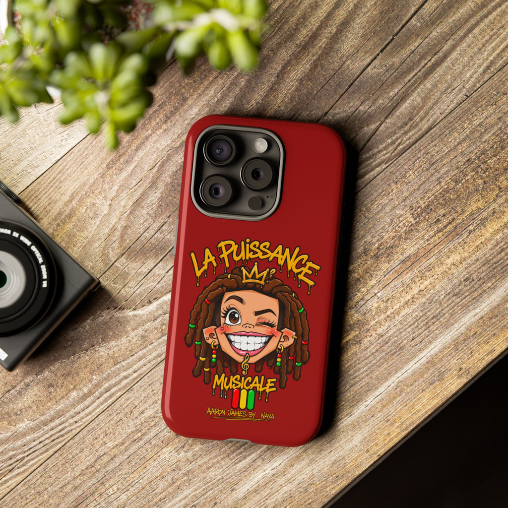 Coque Rasta Queen – Rouge | La Puissance Musicale