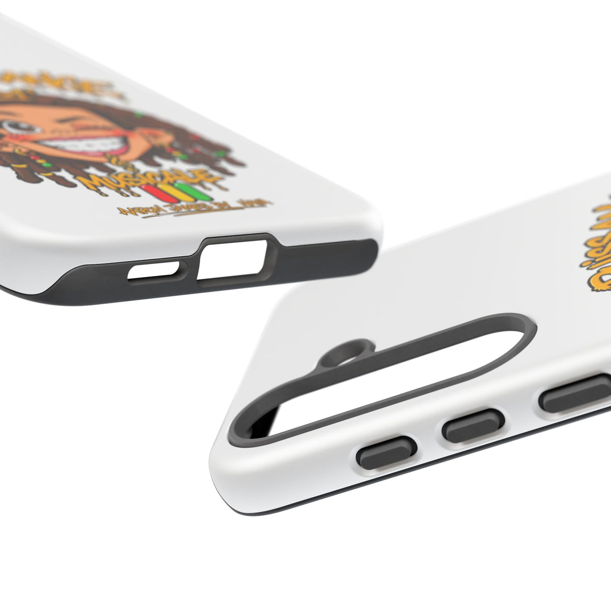 Coque Samsung Rasta Queen – Blanc | La Puissance Musicale