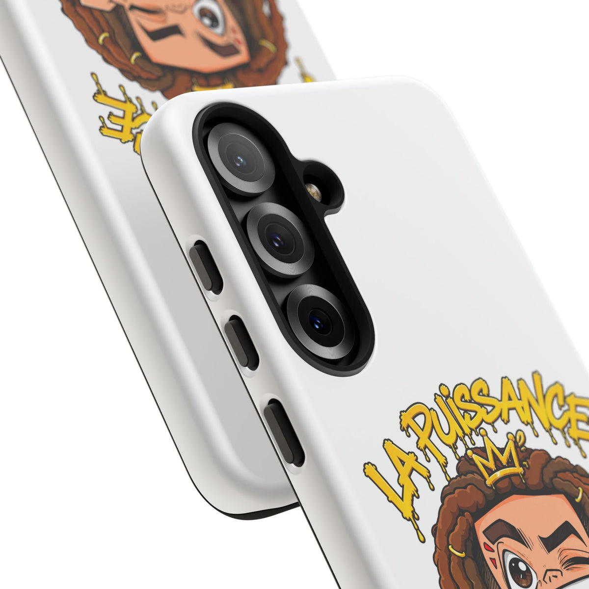 Coque Samsung Rasta King – Blanc | La Puissance Musicale