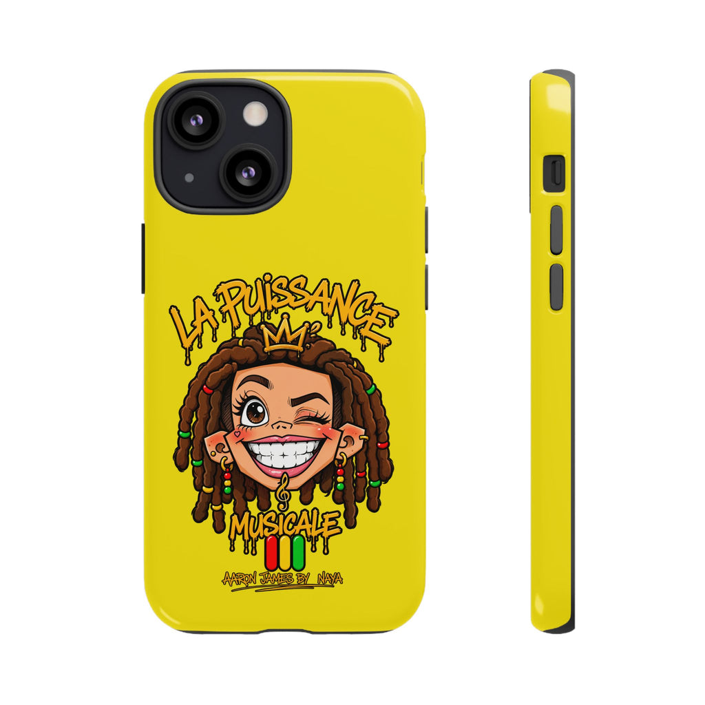 Coque Rasta Queen – Jaune | La Puissance Musicale