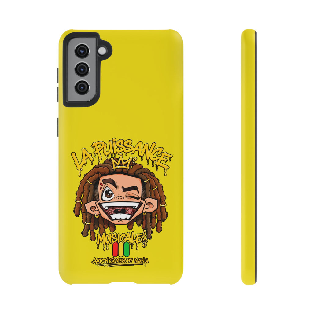 Coque Samsung Rasta King – Jaune | La Puissance Musicale – vue 10