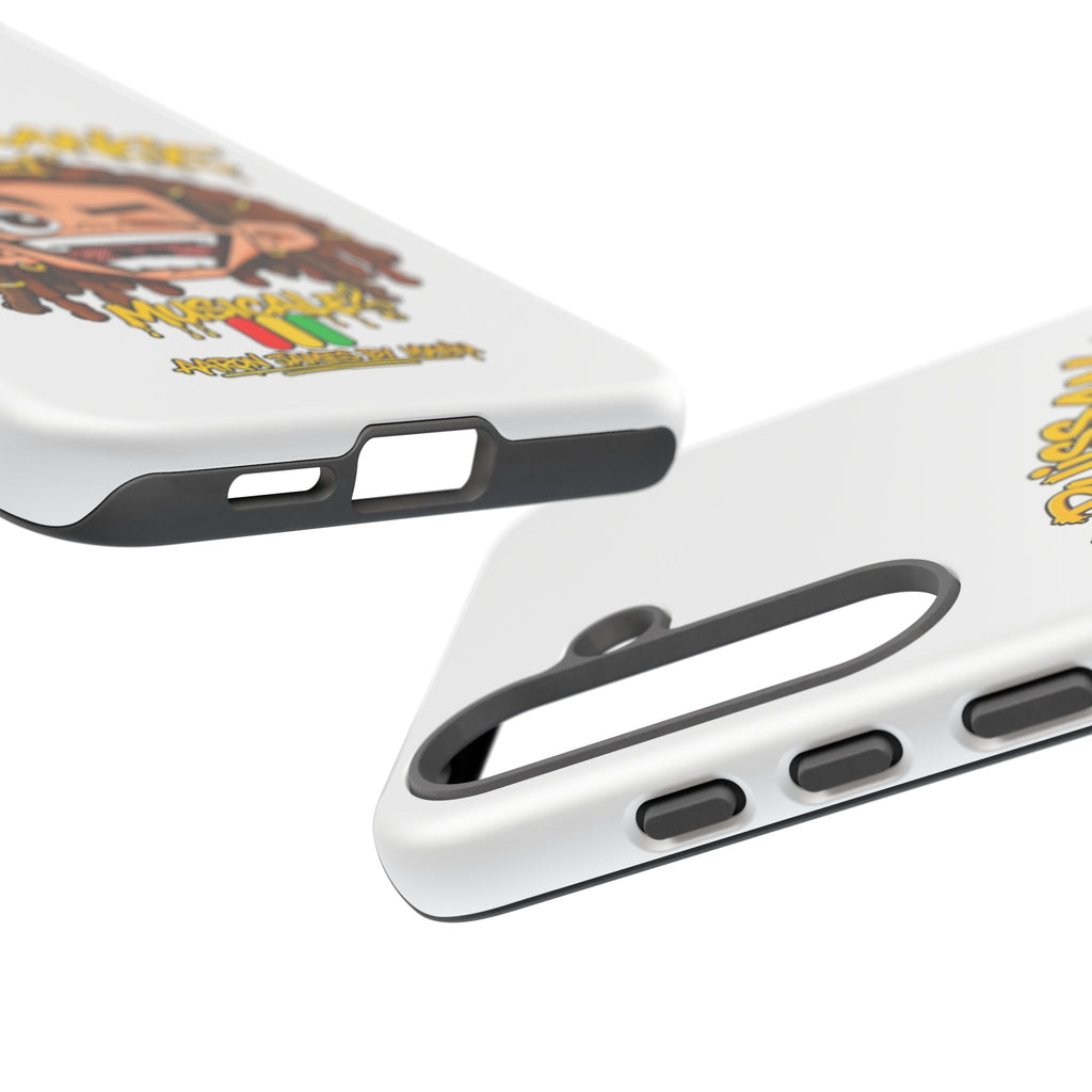 Coque Samsung Rasta King – Blanc | La Puissance Musicale