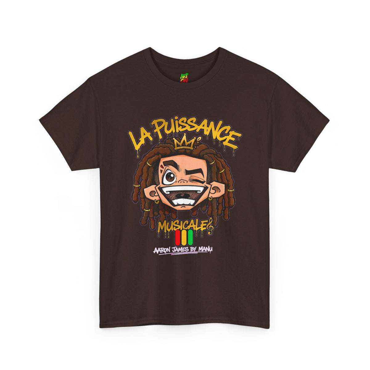 La Puissance Musicale Dreadlock Graphic Tee
