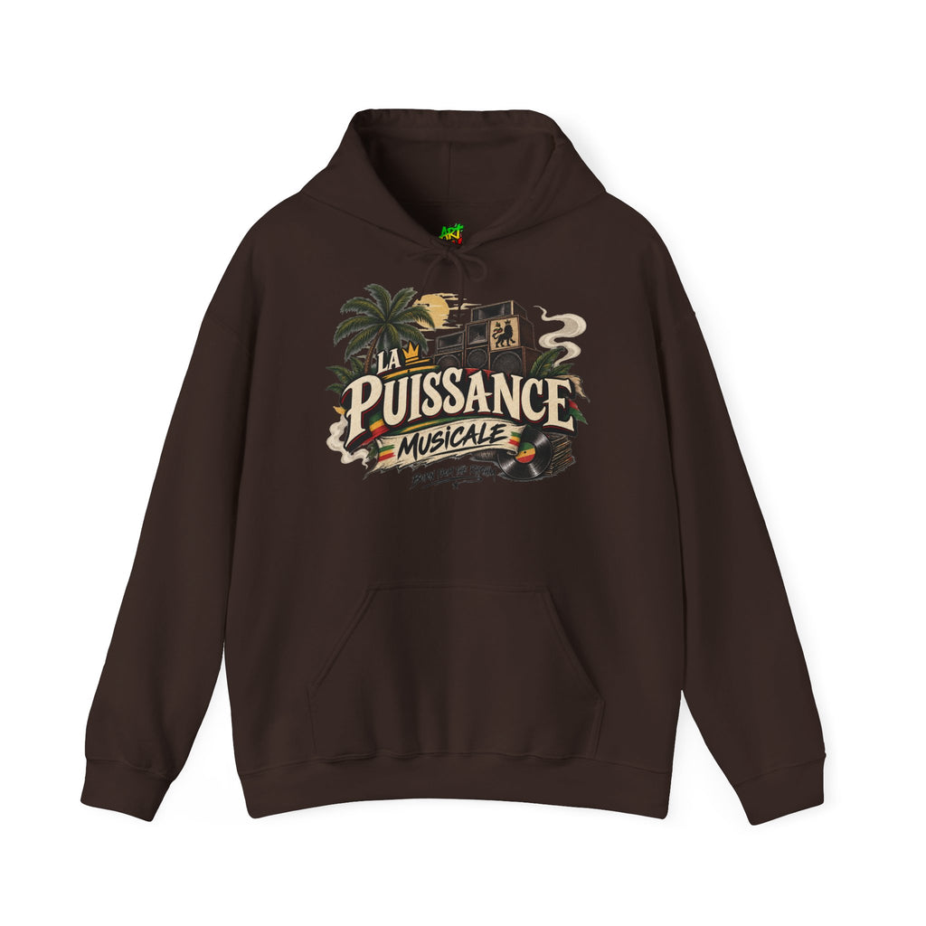 La Puissance Musicale Vintage Hoodie