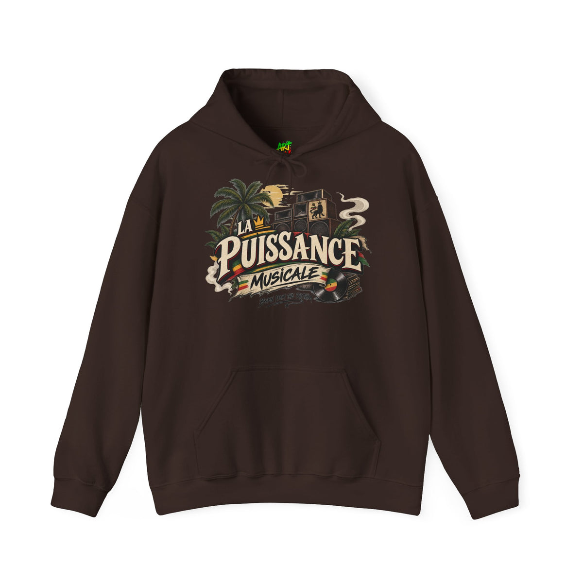 La Puissance Musicale Vintage Hoodie