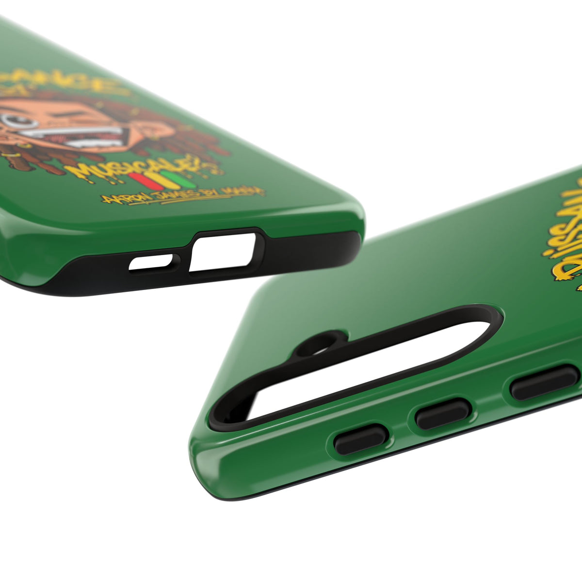 Coque Samsung Rasta King – Vert | La Puissance Musicale