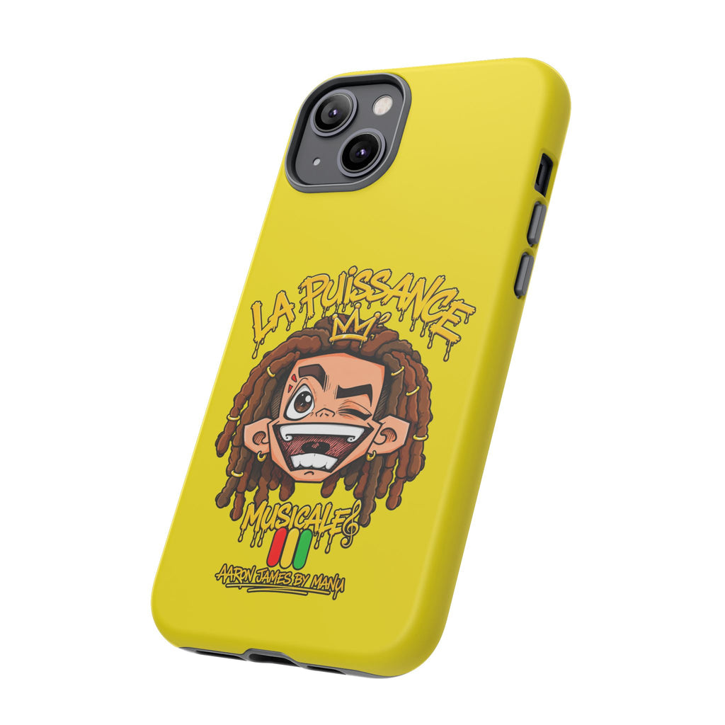 Coque Rasta King – Jaune | La Puissance Musicale