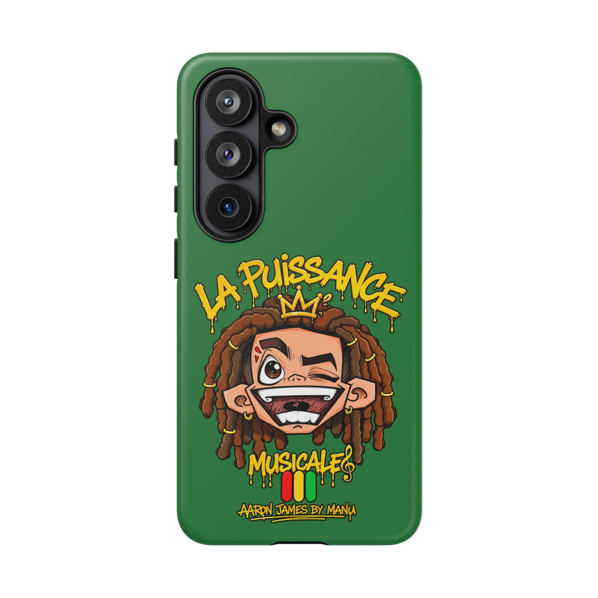 Coque Samsung Rasta King – Vert | La Puissance Musicale – vue 42