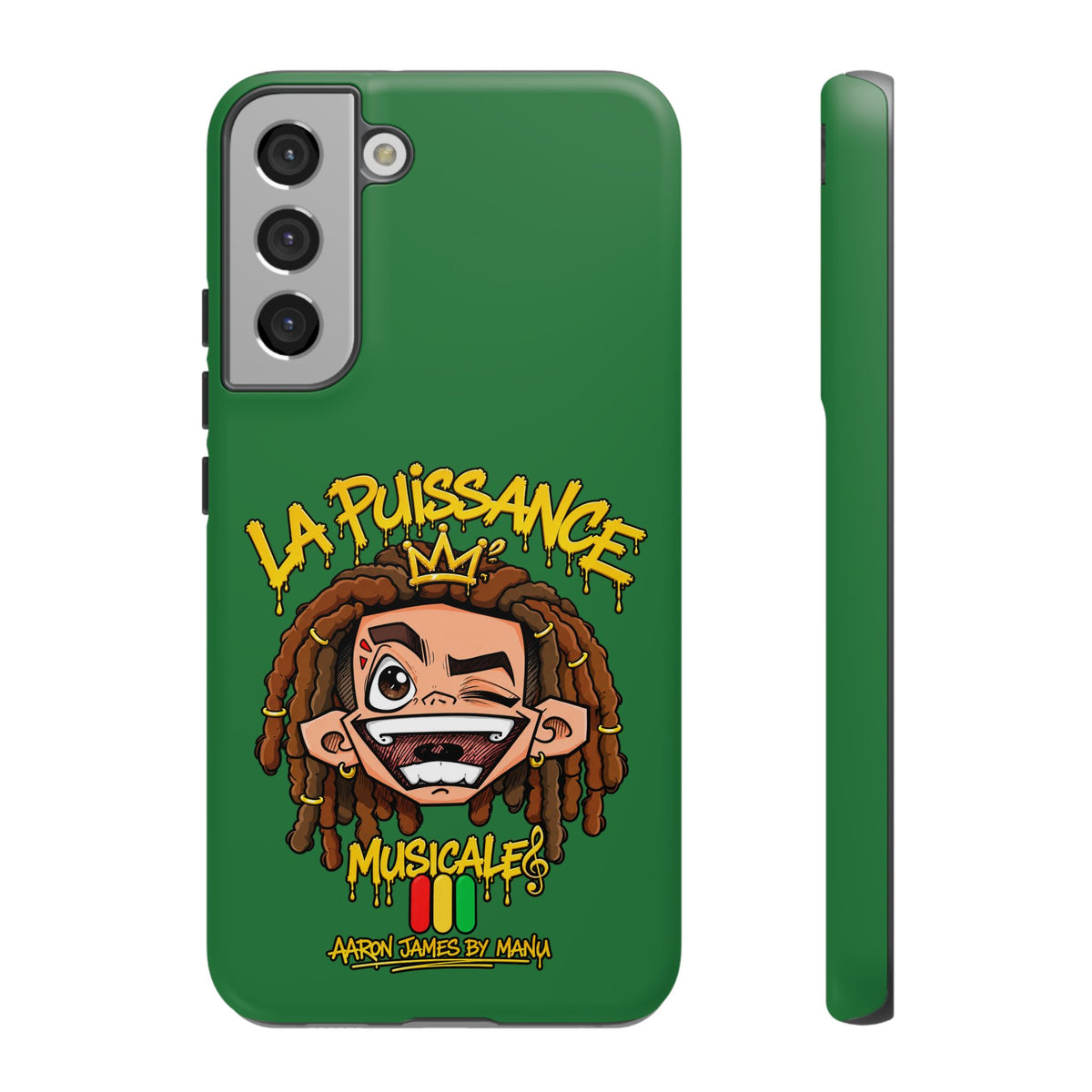 Coque Samsung Rasta King – Vert | La Puissance Musicale – vue 20