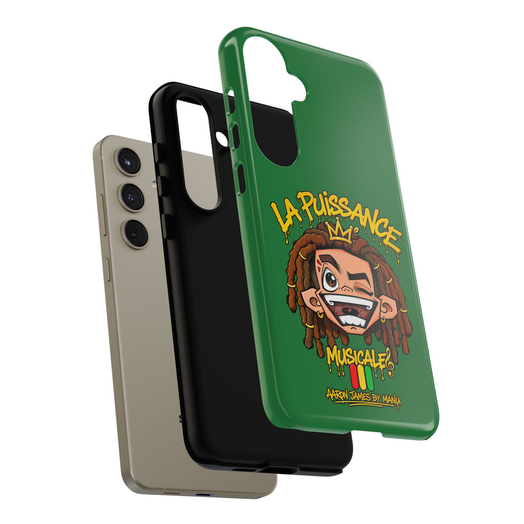 Coque Samsung Rasta King – Vert | La Puissance Musicale