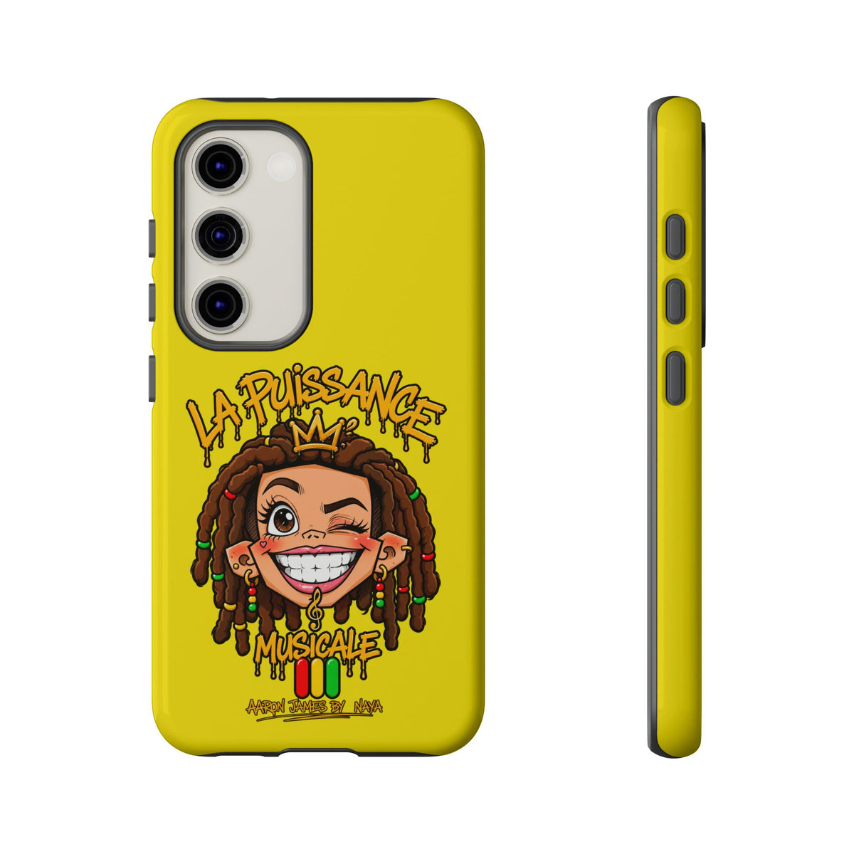Coque Samsung Rasta Queen – Jaune | La Puissance Musicale – vue 23