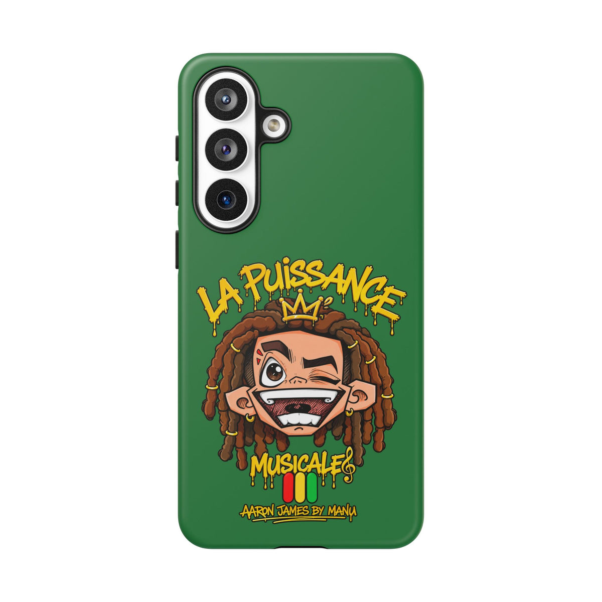Coque Samsung Rasta King – Vert | La Puissance Musicale – vue 44