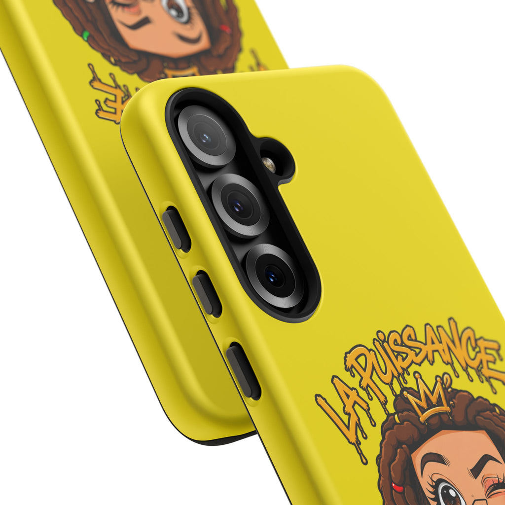 Coque Samsung Rasta Queen – Jaune | La Puissance Musicale