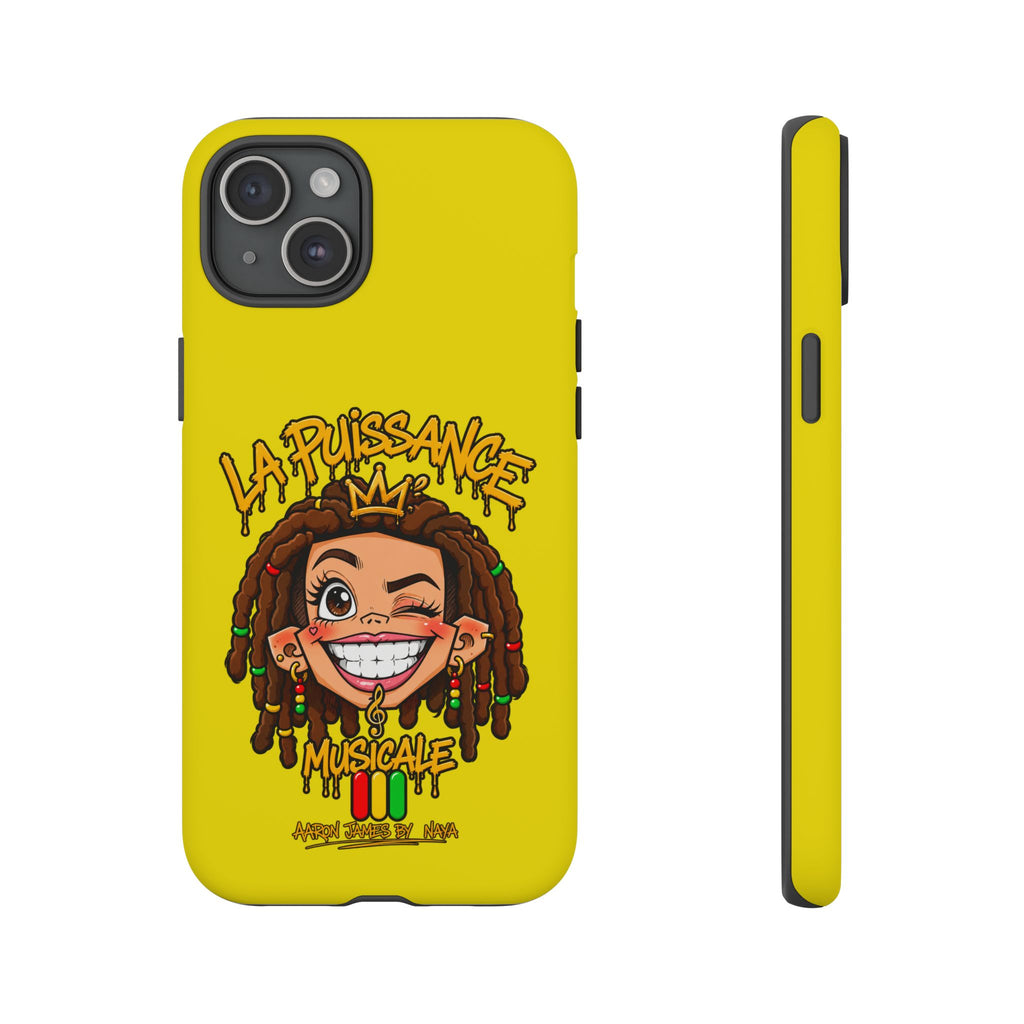 Coque Rasta Queen – Jaune | La Puissance Musicale