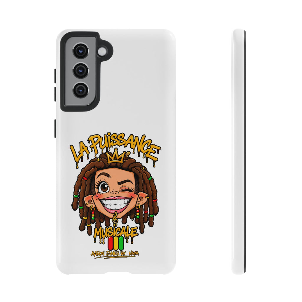Coque Samsung Rasta Queen – Blanc | La Puissance Musicale – vue 7