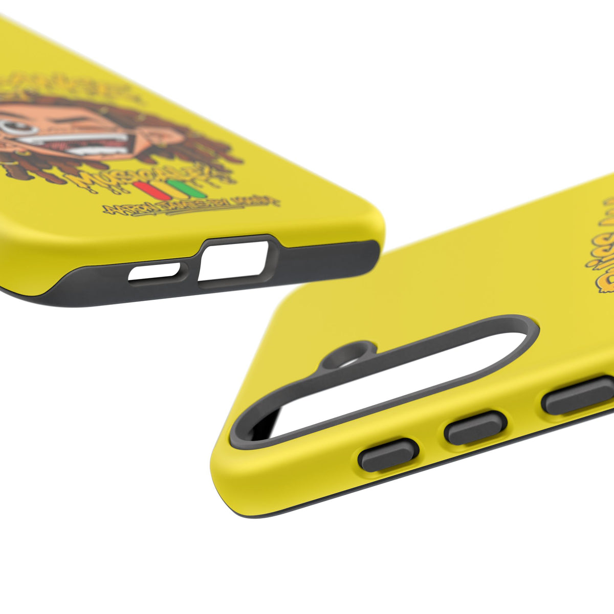 Coque Samsung Rasta King – Jaune | La Puissance Musicale