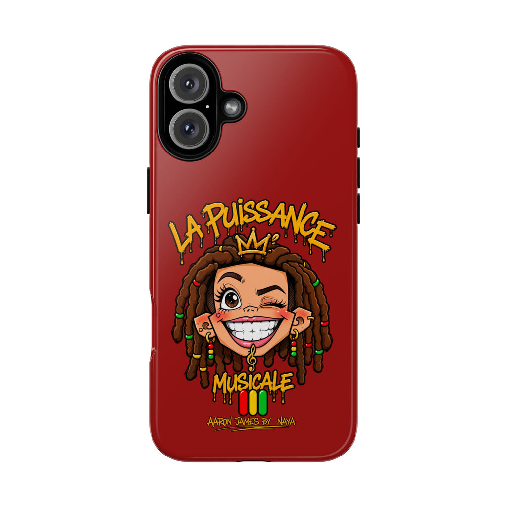 Coque Rasta Queen – Rouge | La Puissance Musicale