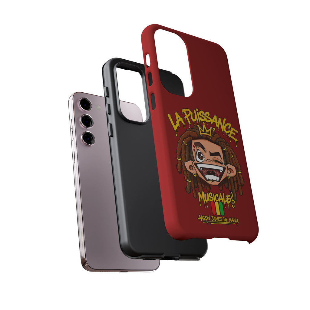 Coque Samsung Rasta King – Rouge | La Puissance Musicale