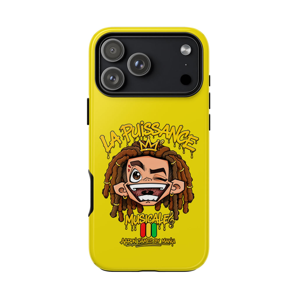 Coque Rasta King – Jaune | La Puissance Musicale