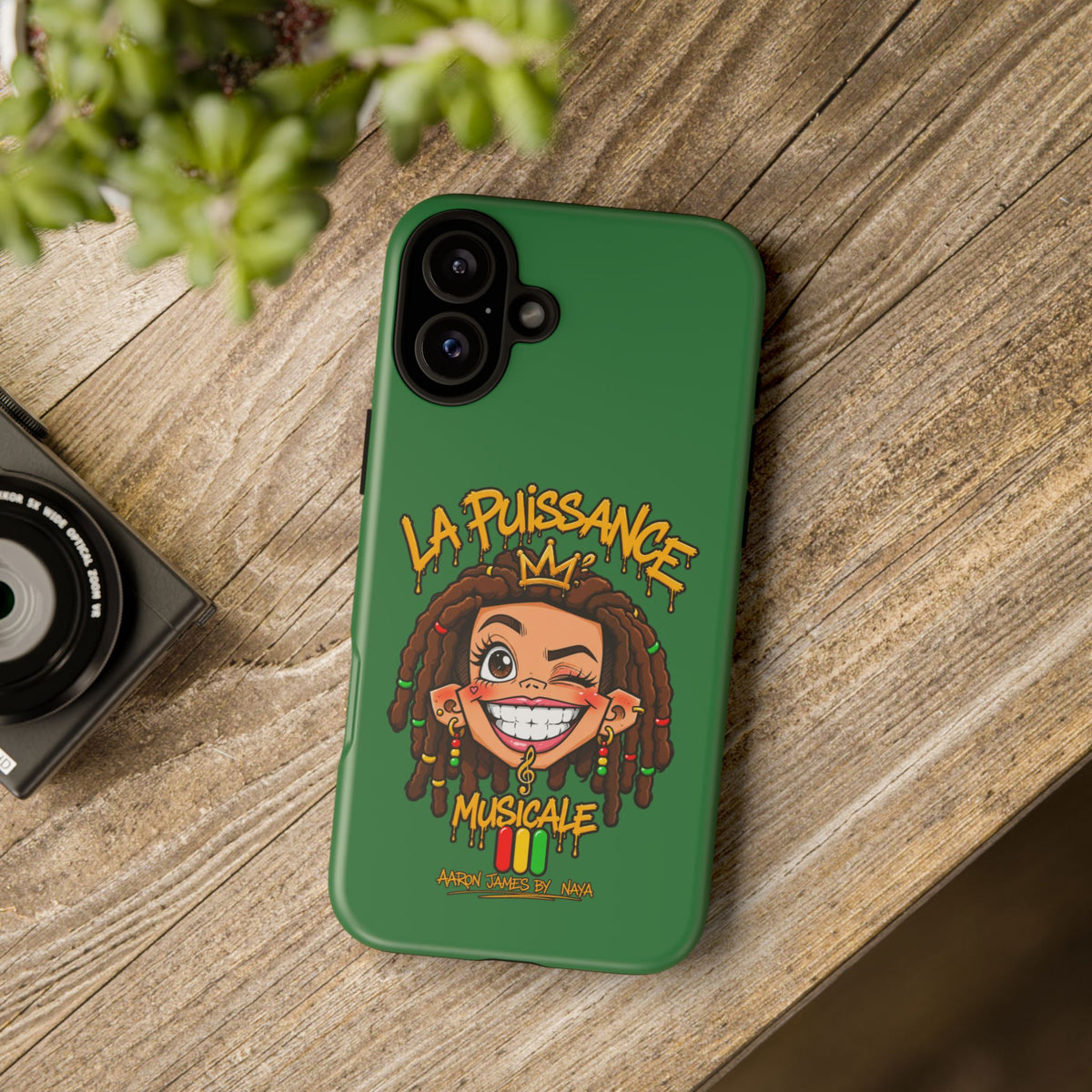 Coque Rasta Queen – Vert | La Puissance Musicale