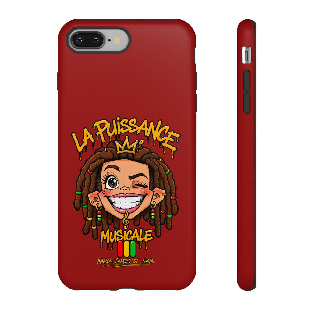 Coque Rasta Queen – Rouge | La Puissance Musicale