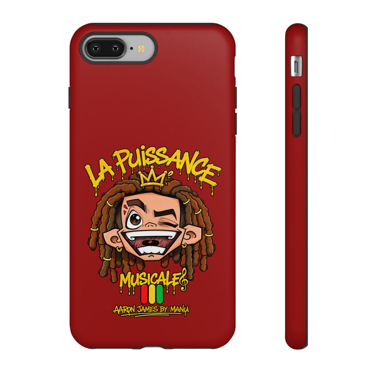 Coque Rasta King – Rouge | La Puissance Musicale