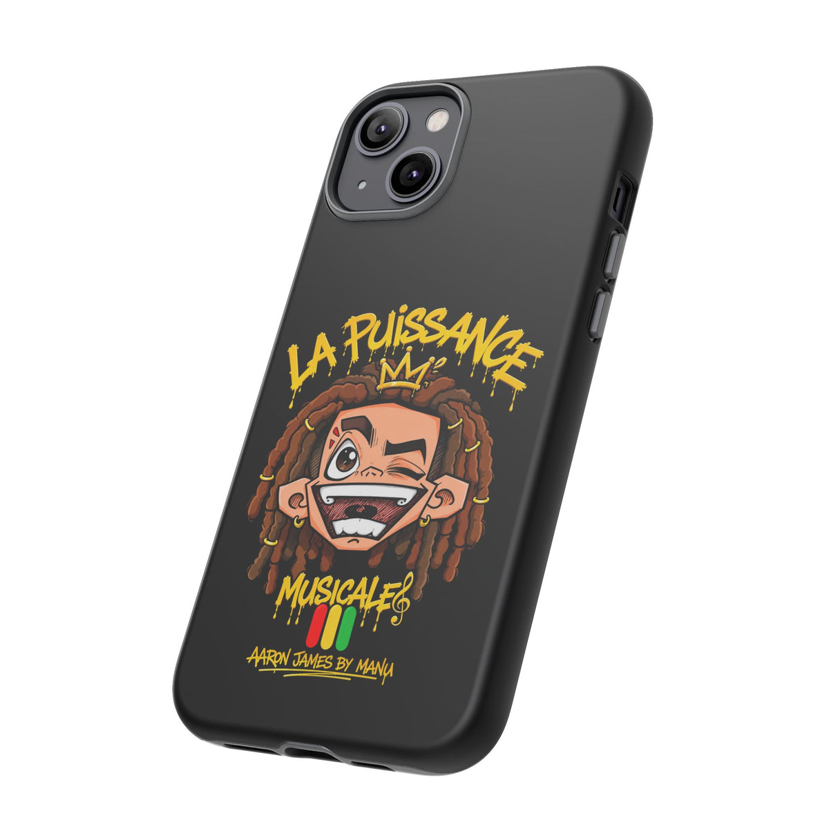 Coque Rasta King – Noir | La Puissance Musicale
