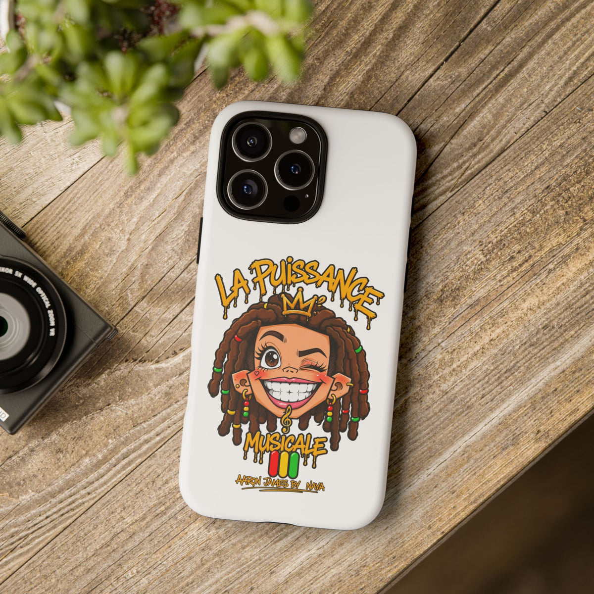 Coque Rasta Queen – Blanc | La Puissance Musicale
