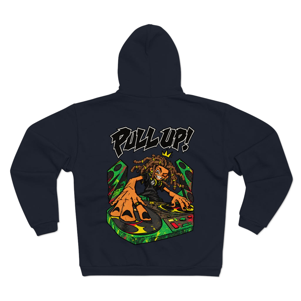 Zip Hoodie DJ Rasta King 'Pull Up!'